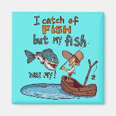  A Fishy Surprise  Magneet (Voorkant)