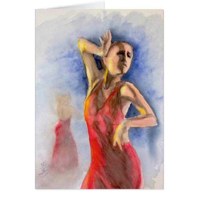 A FLAMENCO DANCER 2 (Voorkant)