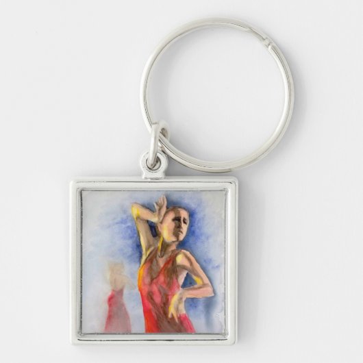 A FLAMENCO DANCER 2 SLEUTELHANGER (Voorkant)
