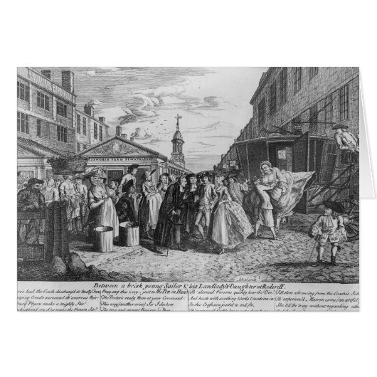 A Fleet Wedding, 1747 (Voorkant Horizontaal)