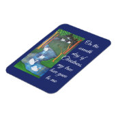 A Flock of Seven Swans-A-Swimming Magneet (Linkerzijde)