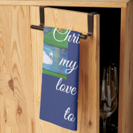 A Flock of Seven Swans-A-Swimming  Theedoek