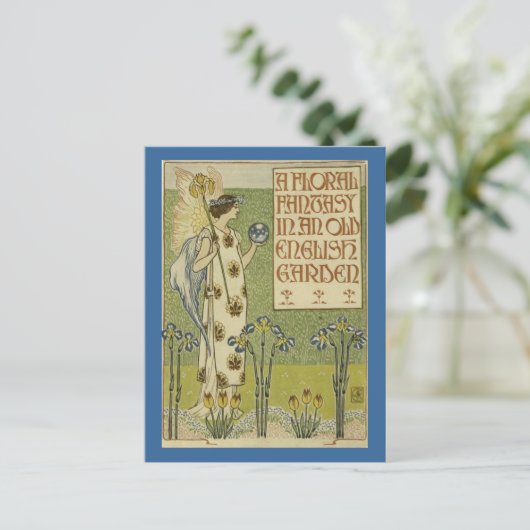 A Floral Fantasy Briefkaart (Staand voorkant)