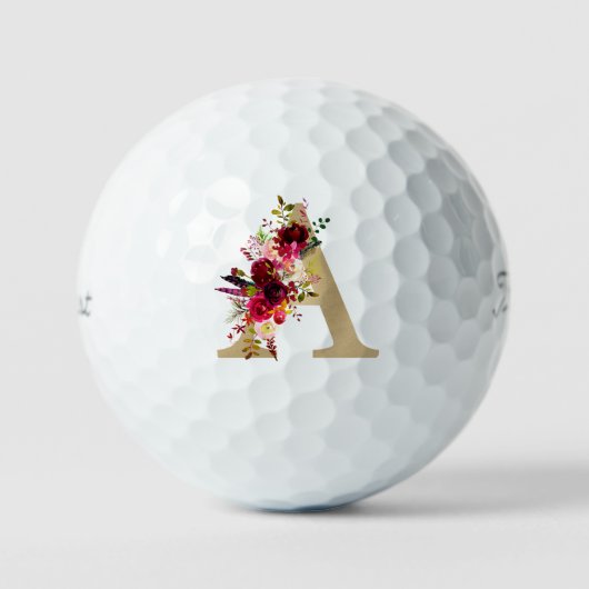 A Floral Golfballen (Voorkant)