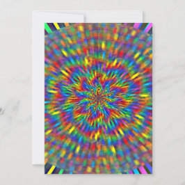 A Floral Tie Dye