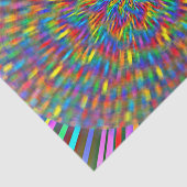 A Floral Tie Dye Tissuepapier (Detail)