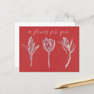 A flower for you briefkaart
