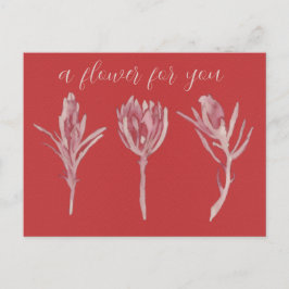 A flower for you briefkaart