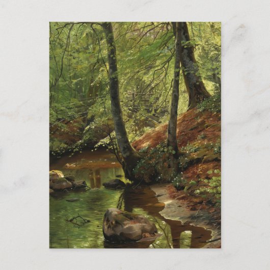 A Forest Stream (1895) Briefkaart (Voorkant)