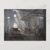 A Forge, 1893 Briefkaart (Voorkant)