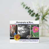 A* Fotografie en meer Visitekaartje Briefkaart (Staand voorkant)