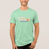 A Fox on the Fairway - Mens - Light Green Shirt (Voorkant)