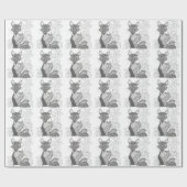 A Foxy Fox Cadeaupapier (Vlak)