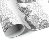 A Foxy Fox Cadeaupapier (Rol Hoek)