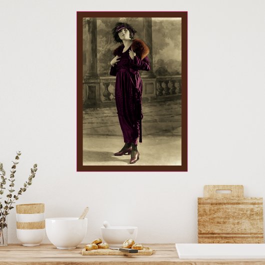 A Foxy Lady Poster (Keuken)