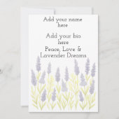 A fragrant breeze from the fields of dreams feestdagenkaart (Voorkant)