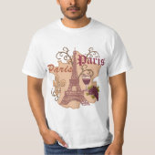 A France Eiffel Tower T-shirt (Voorkant)