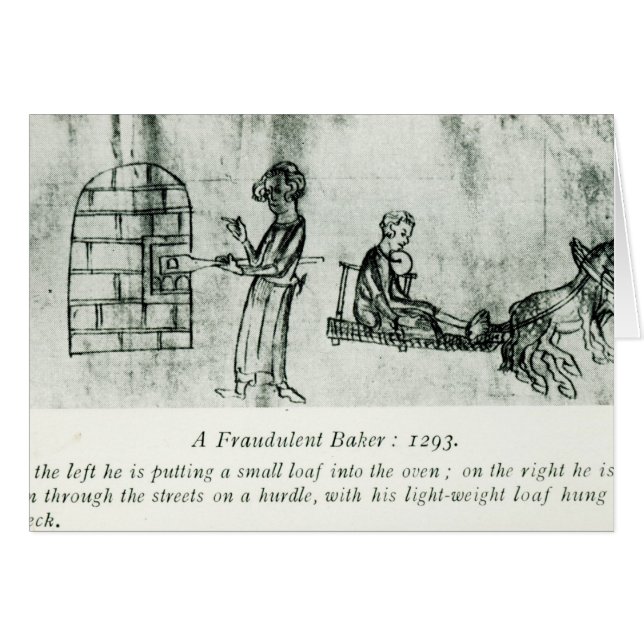 A Fraudulent Baker, 1293 (Voorkant Horizontaal)