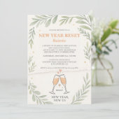 A Fresh Start Cocktail Party For Missed New Year Kaart (Staand voorkant)