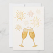 A Fresh Start Cocktail Party For Missed New Year Kaart (Achterkant)