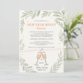 A Fresh Start Cocktail Party For Missed New Year Kaart (Staand voorkant)