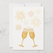 A Fresh Start Cocktail Party For Missed New Year Kaart (Achterkant)