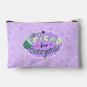 "A Friend for Everyone" Lavender Logo Etui (Achterkant)