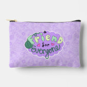 "A Friend for Everyone" Lavender pouch Etui (Voorkant)