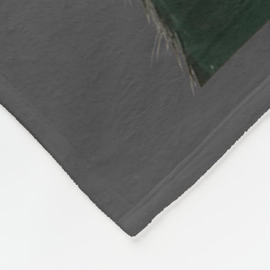 A Frumpy Holiday Cat Fun Design  Fleece Deken (Hoek)