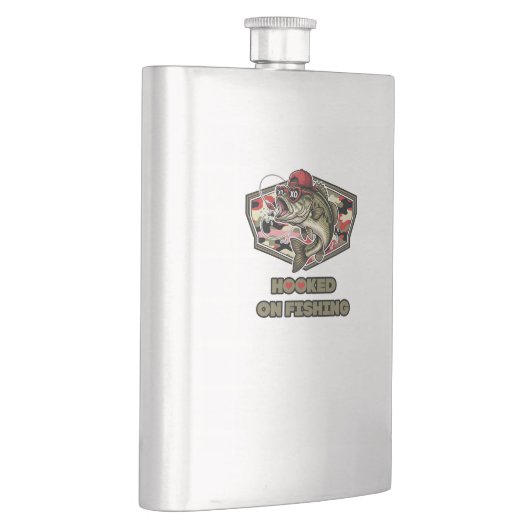 A fun and bold illustration of a cool bass flacon (Rechts)