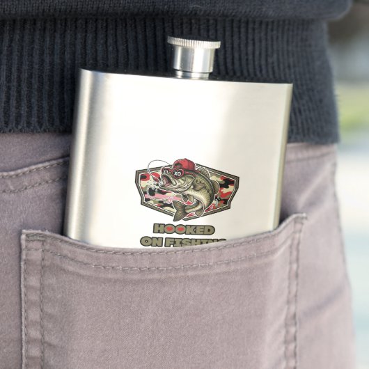 A fun and bold illustration of a cool bass flacon (Voorbeeld)