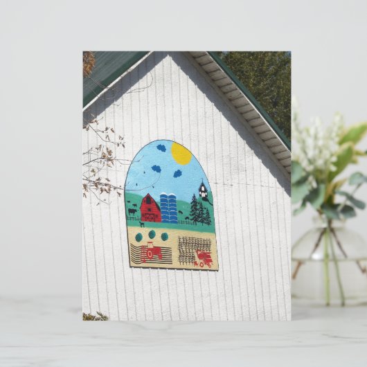 A Fun Barn Quilt (Staand voorkant)