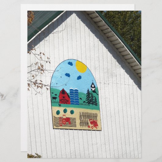 A Fun Barn Quilt (Voorkant / Achterkant)