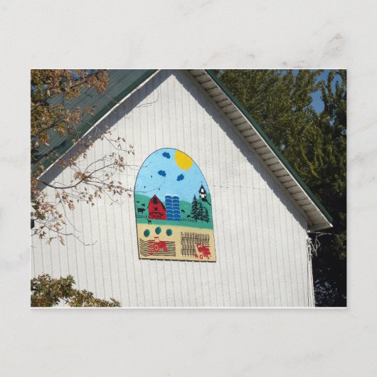 A Fun Barn Quilt Briefkaart (Voorkant)