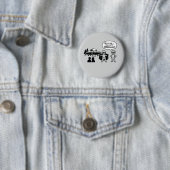 A funny take on The Disclosure movement Ronde Button 5,7 Cm (In situ)