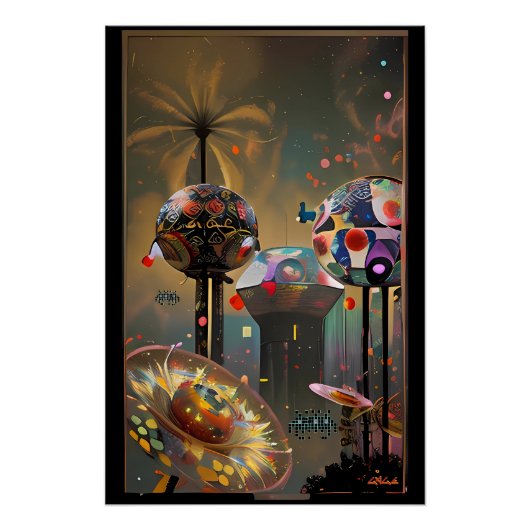 A Future With Nothing to Game Perfect Poster (Voorkant)