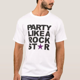 A.G.Inc. MM Rocker Party like a Rock Star T-Shirt
