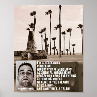 a.gabriel—zelfblub poster