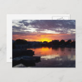 A Galway Sunset Briefkaart (Voorkant / Achterkant)