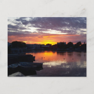 A Galway Sunset Briefkaart