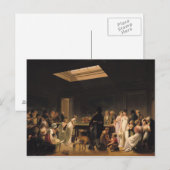 A Game of Billiards, 1807 Briefkaart (Voorkant / Achterkant)