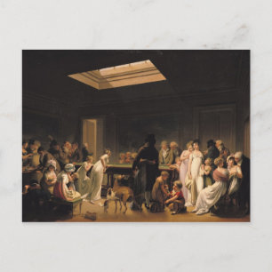 A Game of Billiards, 1807 Briefkaart