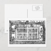 A Garden, uit 'The Gardener's Labyrinth', 1577 ( Briefkaart (Voorkant / Achterkant)