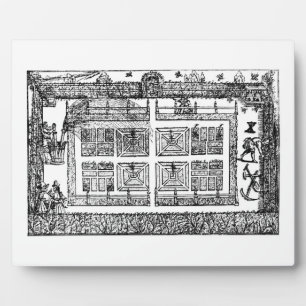 A Garden, uit 'The Gardener's Labyrinth', 1577 ( Fotoplaat