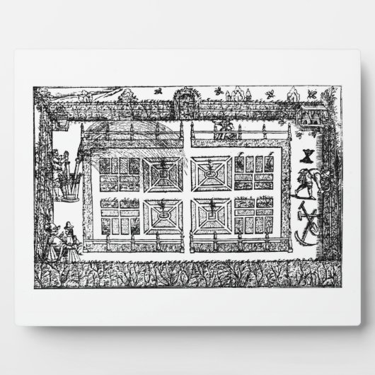 A Garden, uit 'The Gardener's Labyrinth', 1577 ( Fotoplaat (Voorkant)