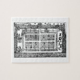 A Garden, uit 'The Gardener's Labyrinth', 1577 ( Legpuzzel