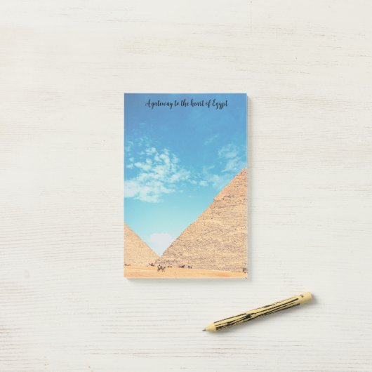 A gateway to the heart of Egypt - Post-it® Notes (Op bureau)
