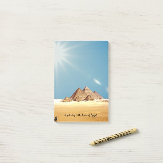 A gateway to the heart of Egypt - Post-it® Notes (Op bureau)