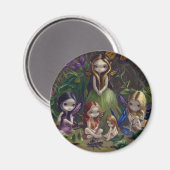 "A Gathering of Faeries" Magneet (Voorkant / Achterkant)