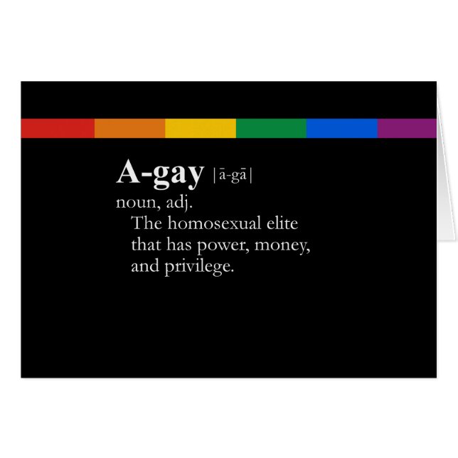 A-GAY (Voorkant Horizontaal)